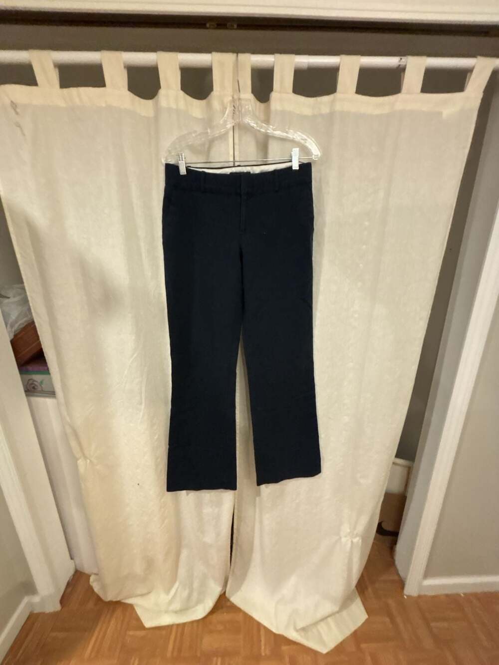 Banana Republic Martin Fit Trousers Navy Size 8L
